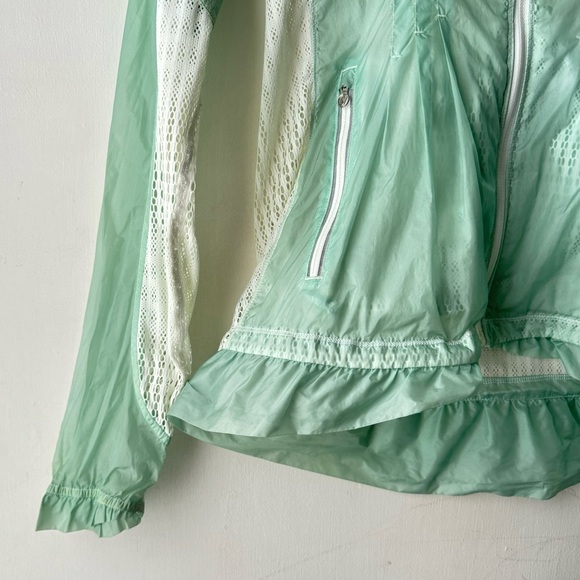 Lululemon Run | RARE Dyed Wild Jacket Mint Green - Picture 4 of 12
